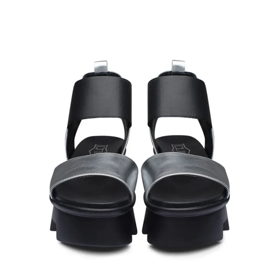 Sandali donna “Cult” CLE102943/944 Collezione Primavera/Estate 2025 – Argento e nero/Oro e platino