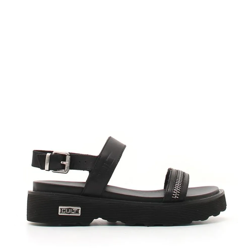 Sandali donna “Cult” CLW328700 Collezione Primavera/Estate 2025 – Nero
