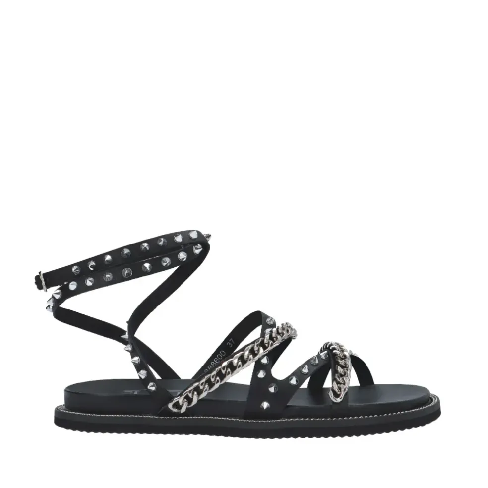 Sandali donna “Cult” CLW388600/602 Collezione Primavera/Estate 2025 – Nero/Caramel