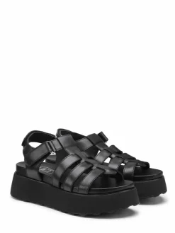 Sandali donna “Cult” CLW386103 Collezione Primavera/Estate 2025 – Nero