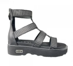 Sandali donna “Cult” CLW386900/902 Collezione Primavera/Estate 2025 – Nero/Caramel