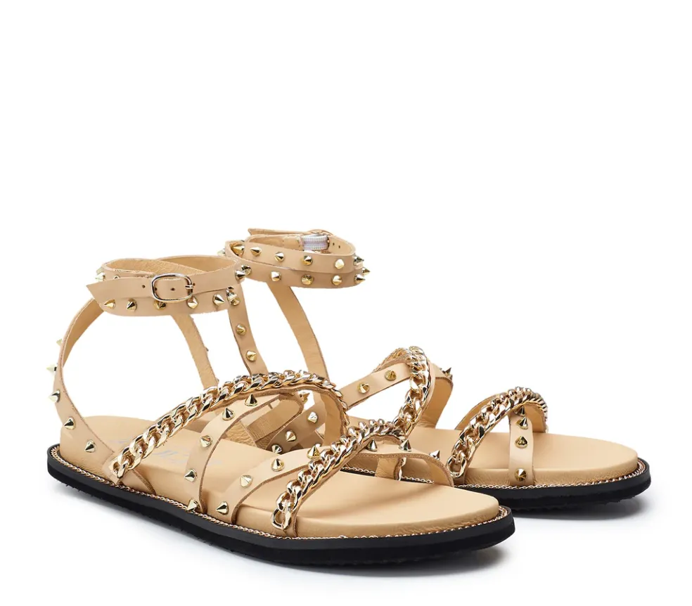 Sandali donna “Cult” CLW388600/602 Collezione Primavera/Estate 2025 – Nero/Caramel