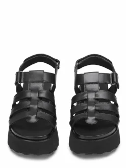 Sandali donna “Cult” CLW386103 Collezione Primavera/Estate 2025 – Nero