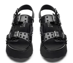 Sandali donna “Cult” CLW386600 Collezione Primavera/Estate 2025 – Nero