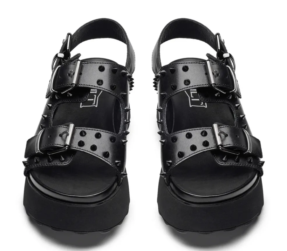 Sandali donna “Cult” CLW386600 Collezione Primavera/Estate 2025 – Nero
