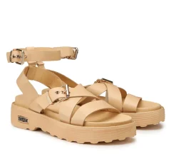 Sandali donna “Cult” CLW344200/201 Collezione Primavera/Estate 2025 – Nero/Caramel