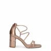 Sandali Donna “Exè” Helen-459 Collezione Primavera/Estate 2025 – Rosa Gold/Nero