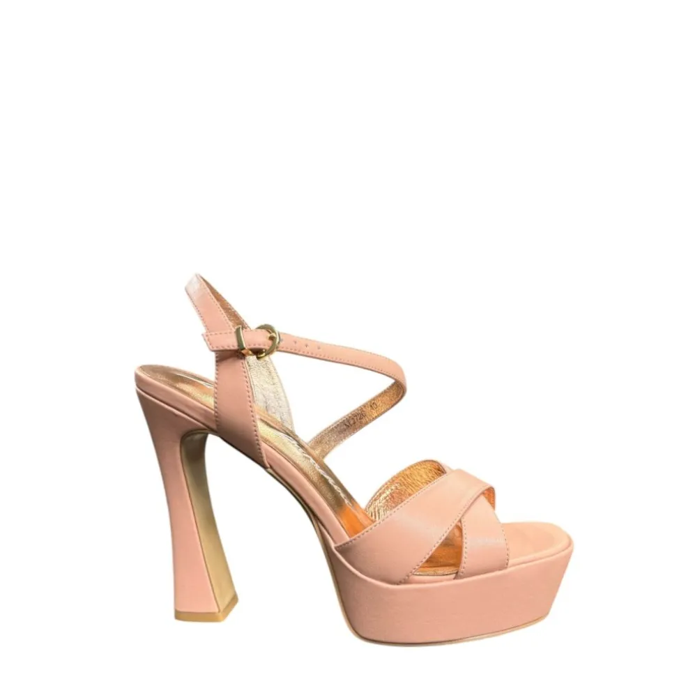 Sandali Donna “Luciano Barachini” NL272C Collezione Primavera/Estate 2025 – Rosa Cipria