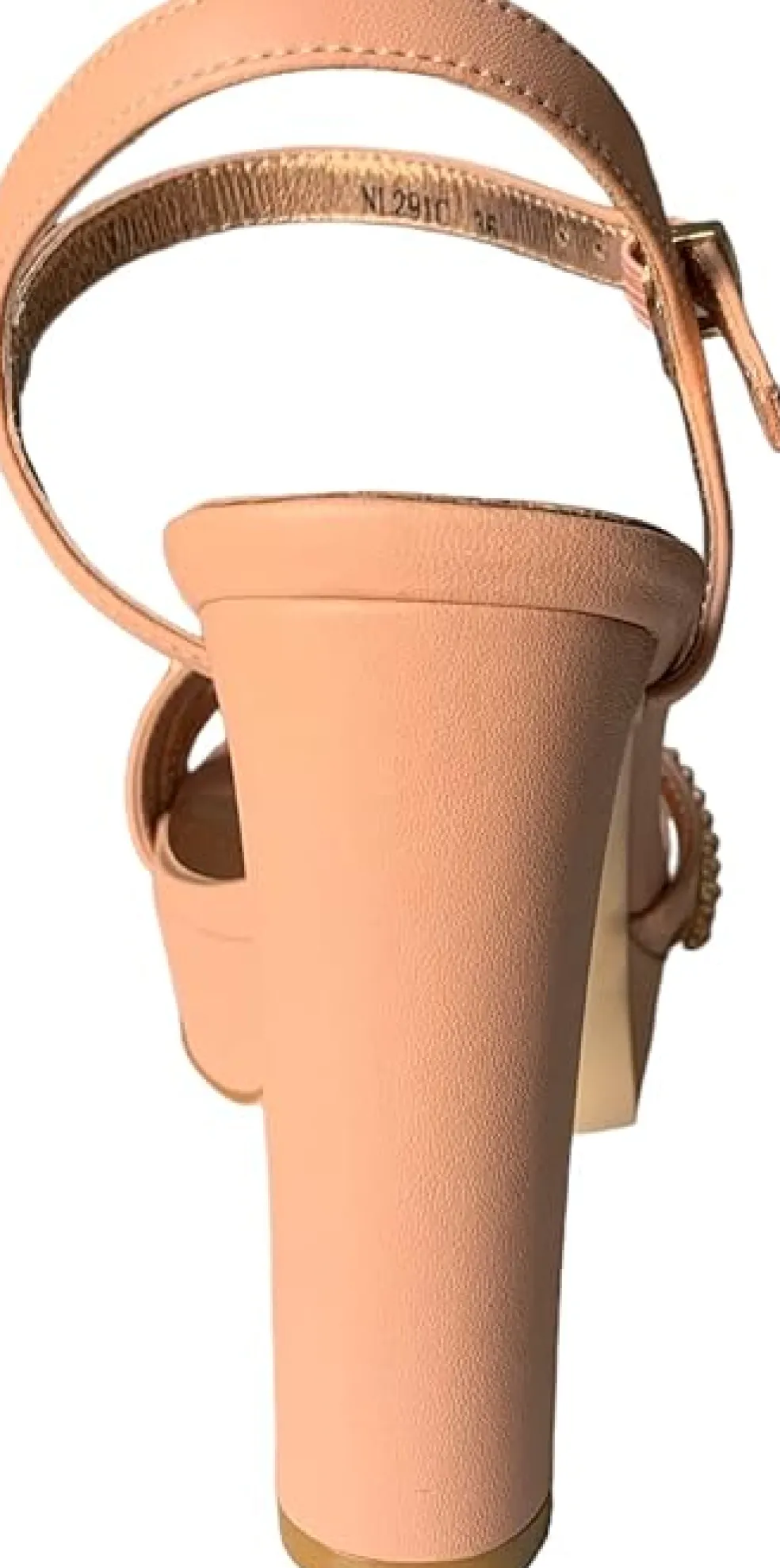 Sandali Donna “Luciano Barachini” NL291C Collezione Primavera/Estate 2025 – Rosa Cipria/Nero
