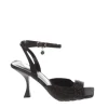 Sandali donna “Manufacture Dessai” MTO608 Collezione Primavera/Estate 2025 – Nero