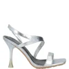 Sandali donna “Manufacture Dessai” V0573 Collezione Primavera/Estate 2025 Laminato – Platino/Argento