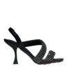 Sandali donna “Manufacture Dessai” VO634 Collezione Primavera/Estate 2025 – Nero