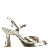 Sandali donna “Manufacture Dessai” BO1919 Collezione Primavera/Estate 2025 Laminato – Platino