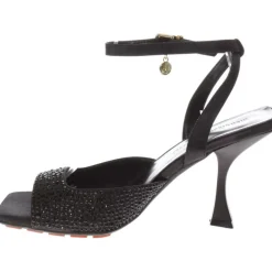 Sandali donna “Manufacture Dessai” MTO608 Collezione Primavera/Estate 2025 – Nero