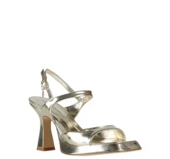 Sandali donna “Manufacture Dessai” BO1919 Collezione Primavera/Estate 2025 Laminato – Platino