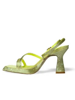 Sandali donna “Manufacture Dessai” BO1918 Collezione Primavera/Estate 2025 – Giallo/Nero