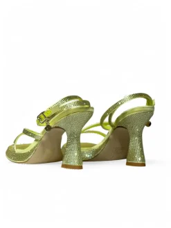 Sandali donna “Manufacture Dessai” BO1918 Collezione Primavera/Estate 2025 – Giallo/Nero