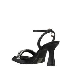 Sandali donna “Manufacture Dessai” VO599 Collezione Primavera/Estate 2025 – Nero e giallo/Nero e argento