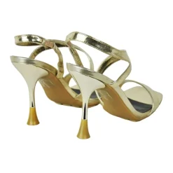 Sandali donna “Manufacture Dessai” V0573 Collezione Primavera/Estate 2025 Laminato – Platino/Argento