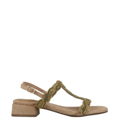 Sandali donna “Menbur” 23060 Collezione Primavera/Estate 2025 – Oro