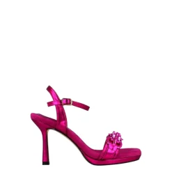 Sandali donna “Menbur” 24026 Collezione Primavera/Estate 2025 – Verde/Fucsia