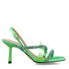 Sandali donna “Menbur” 23715 Collezione Primavera /Estate 2025 – Fucsia/Pesca/Verde lime/Blu