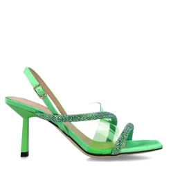 Sandali donna “Menbur” 23715 Collezione Primavera /Estate 2025 – Fucsia/Pesca/Verde lime/Blu