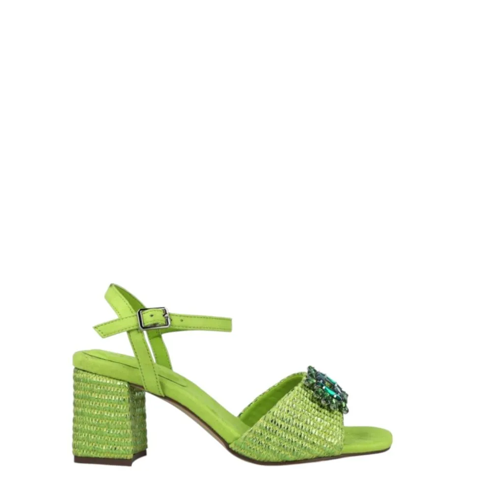 Sandali donna “Menbur” 25533 Collezione Primavera/Estate 2025 – Verde Lime