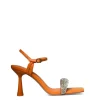 Sandali donna “Menbur” 23796 Collezione Primavera/Estate 2025 – Lime/Turchese/Mango