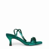 Sandali donna “Menbur” 23980 Collezione Primavera/Estate 2025 – Verde/Fucsia