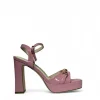 Sandali donna “Menbur” 23879 Collezione Primavera /Estate 2025 – Rosa/Lilla/Panna