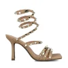 Sandali donna “Menbur” 23791 Collezione Primavera/Estate 2025 – Camel/Nero