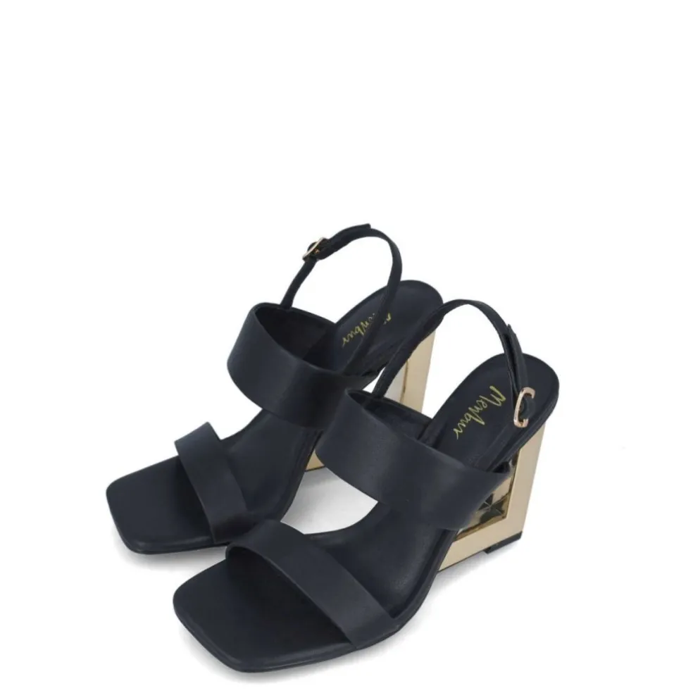 Sandali donna “Menbur” 24085 Collezione Primavera/Estate 2025 – Nude/Nero