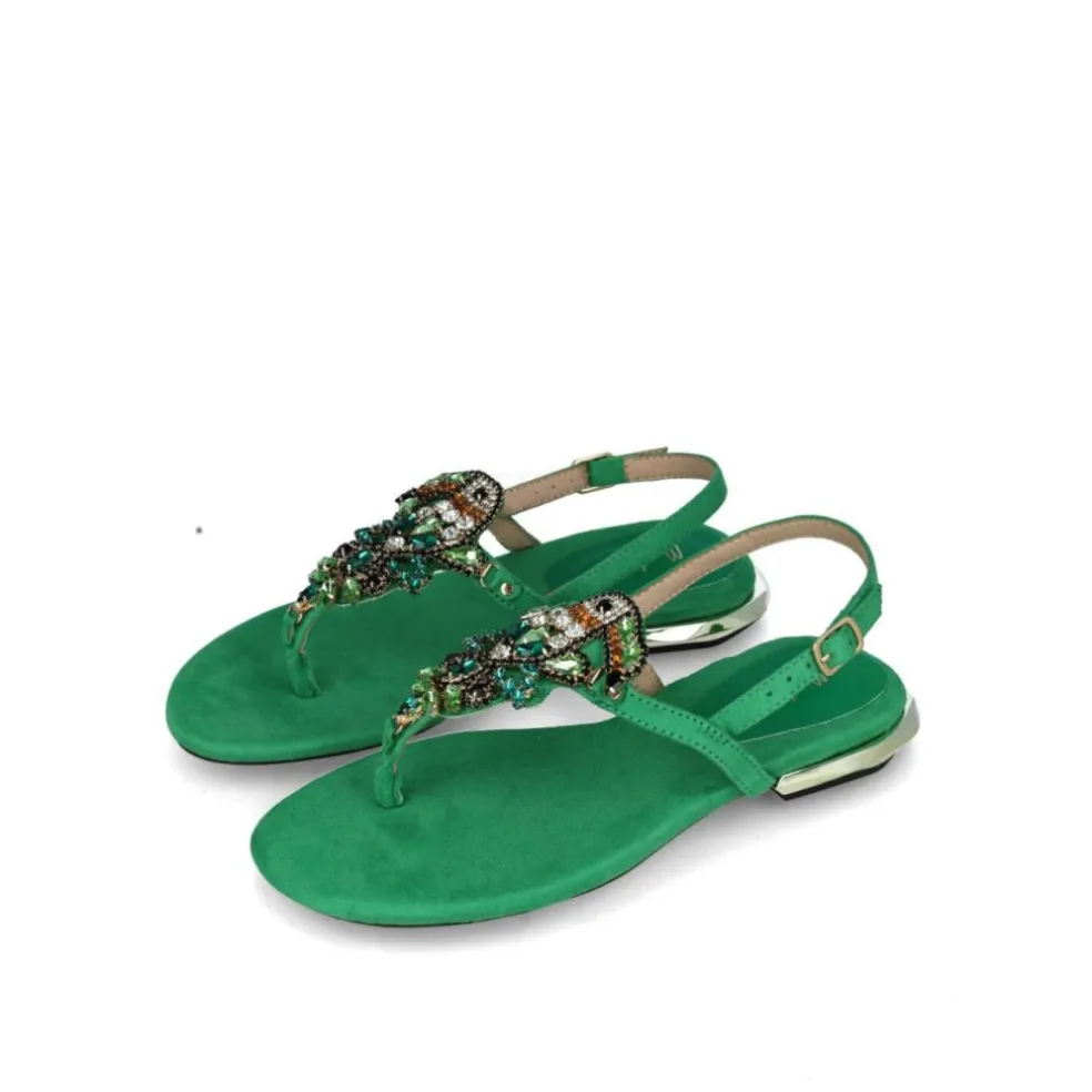 Sandali donna “Menbur” 24035 Collezione Primavera/Estate 2025 – Verde
