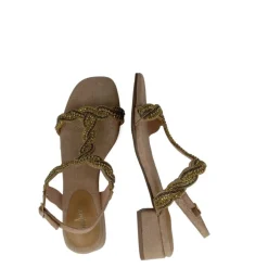 Sandali donna “Menbur” 23060 Collezione Primavera/Estate 2025 – Oro