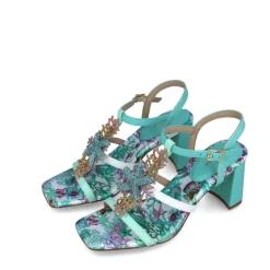 Sandali donna “Menbur” 24119 Collezione Primavera/Estate 2025 – Turchese