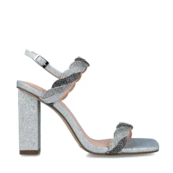 Sandali donna “Menbur” 23950 Collezione Primavera /Estate 2025 – Argento/Oro/Blu