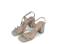 Sandali donna “Menbur” 23215 Collezione Primavera /Estate 2025 – Oro
