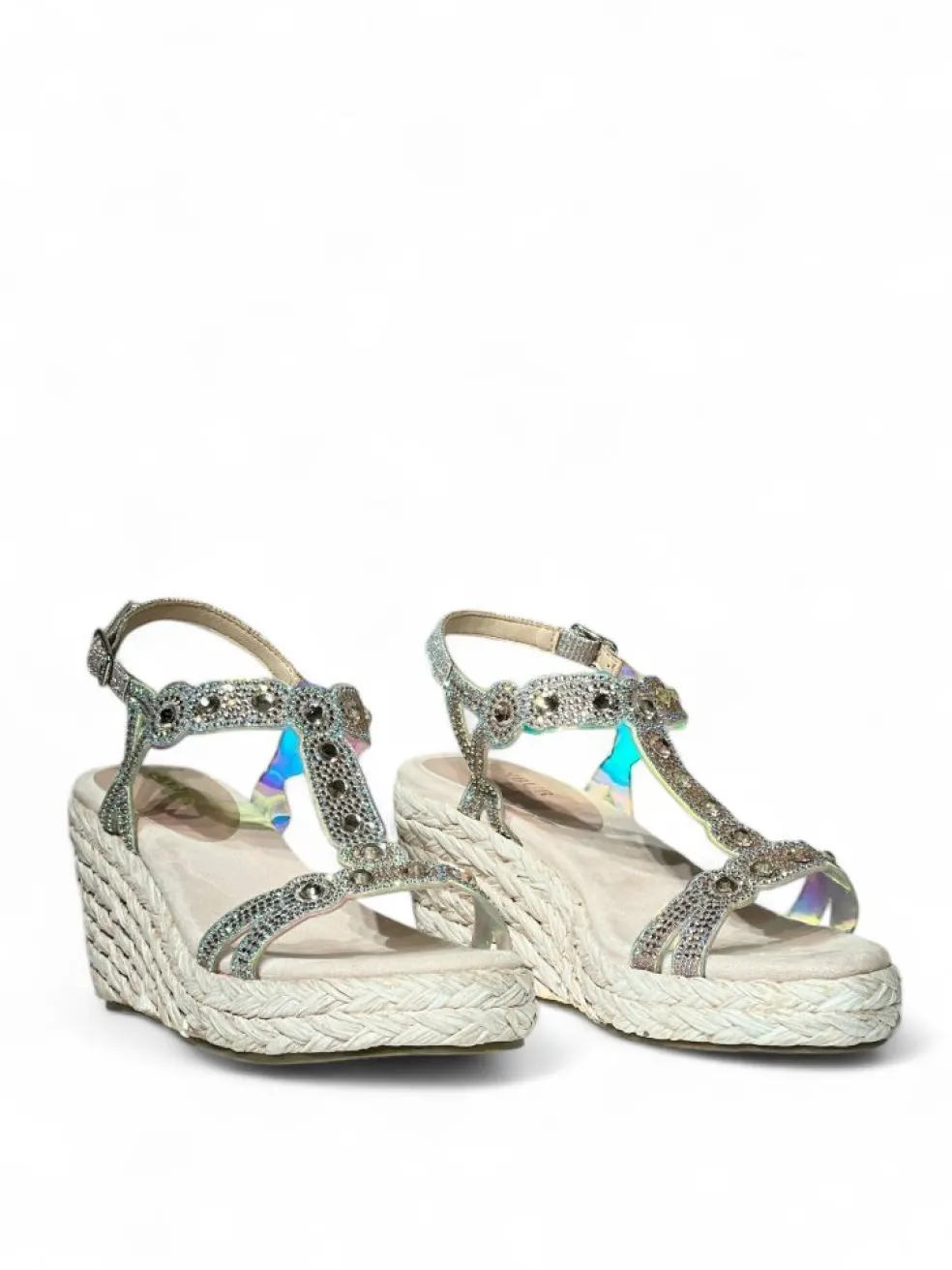 Sandali donna “Menbur” 23661 Collezione Primavera/Estate 2025 – Argento