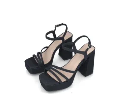 Sandali donna “Menbur” 24081 Collezione Primavera /Estate 2025 – Nero