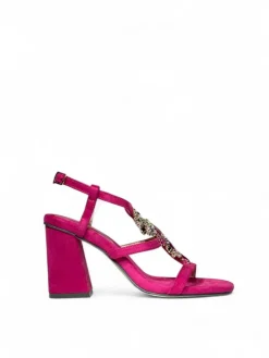 Sandali donna “Menbur” 24034 Collezione Primavera/Estate 2025 – Fucsia/Verde