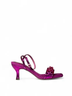 Sandali donna “Menbur” 23980 Collezione Primavera/Estate 2025 – Verde/Fucsia