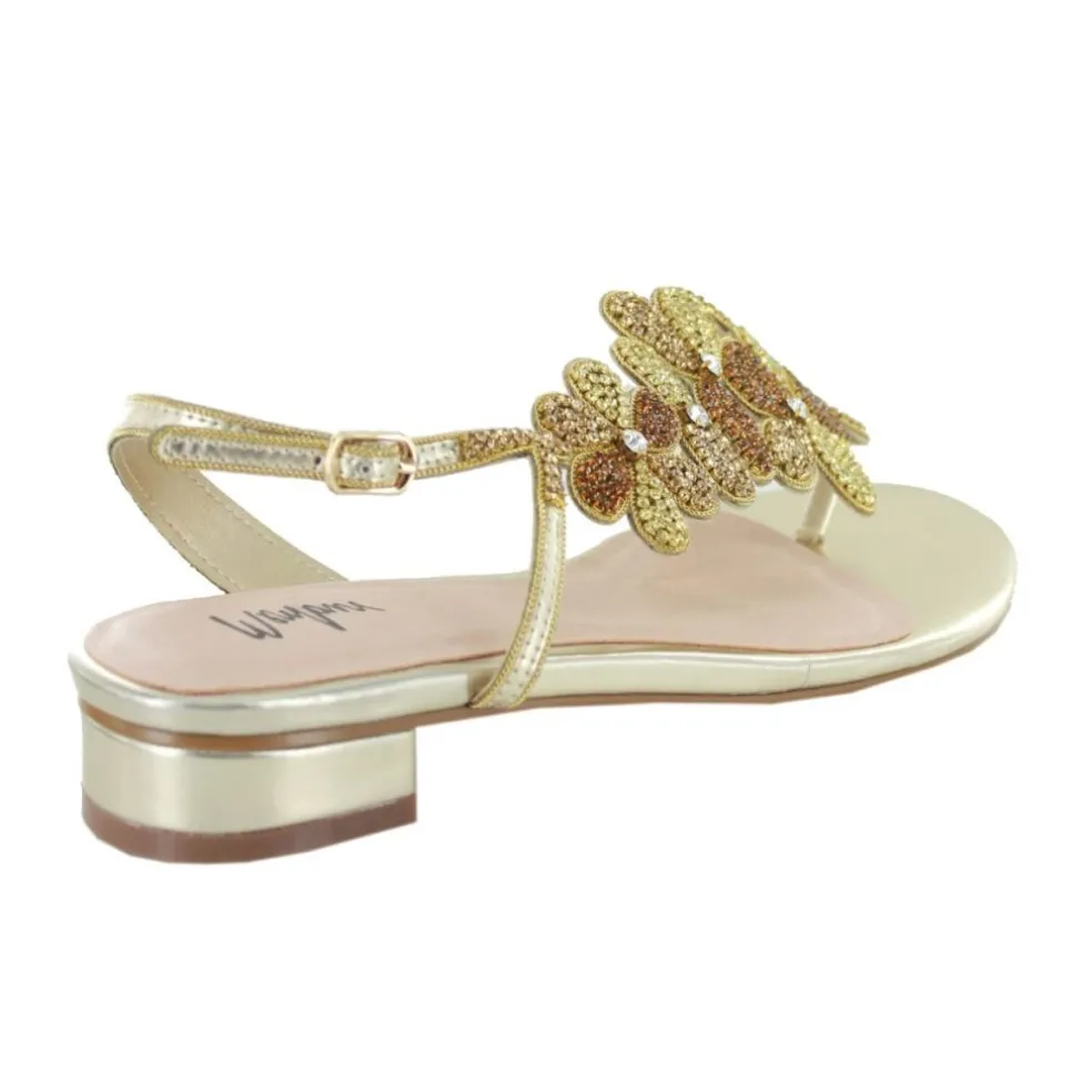 Sandali donna “Menbur” 20253 Collezione Primavera/Estate 2025 – Oro