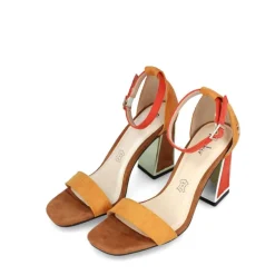 Sandali donna “Menbur” 22486 Collezione Primavera/Estate 2025 – Camel e Arancio