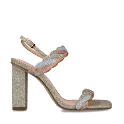 Sandali donna “Menbur” 23950 Collezione Primavera /Estate 2025 – Argento/Oro/Blu