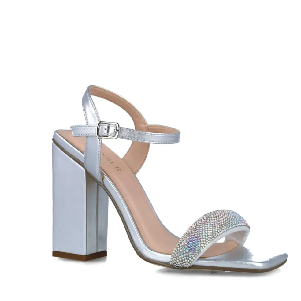 Sandali donna “Menbur” 23804 Collezione Primavera /Estate 2025 – Oro/Argento