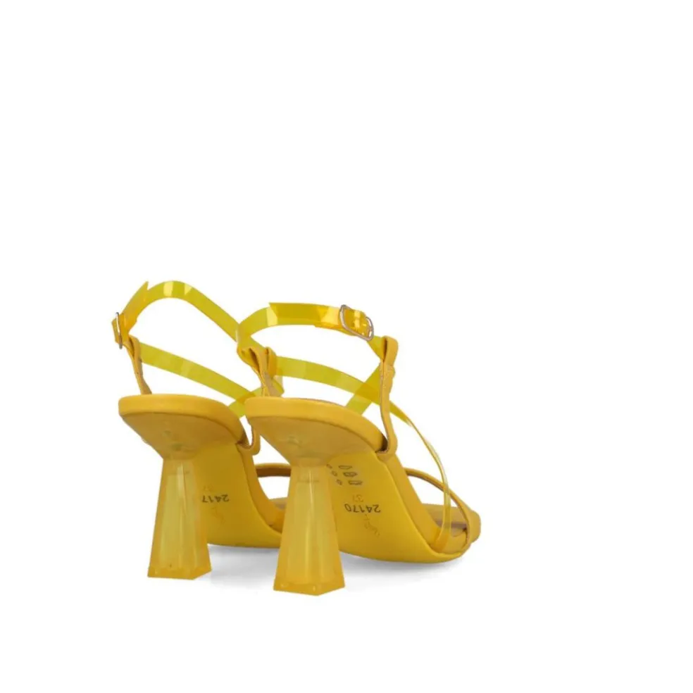 Sandali donna “Menbur” 24170 Collezione Primavera/Estate 2025 – Giallo Mango