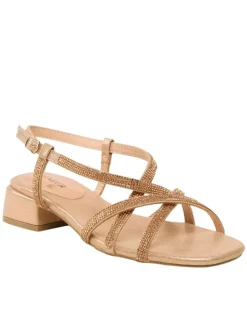Sandali donna “Menbur” 23722 Collezione Primavera/Estate 2025 – Oro rosa