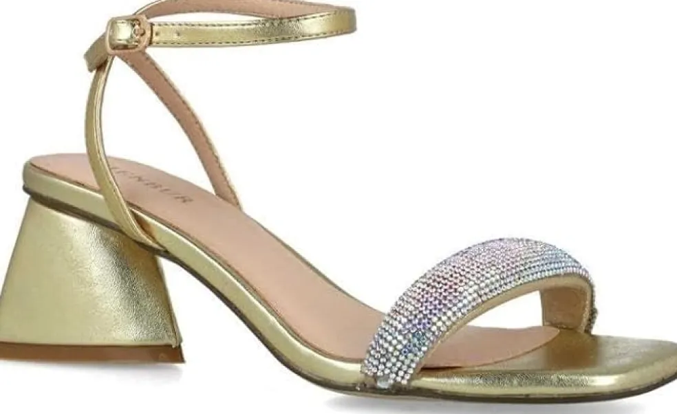 Sandali donna “Menbur” 23802 Collezione Primavera/Estate 2025 – Oro/Argento