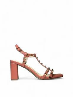 Sandali donna “Menbur” 23866 Collezione Primavera/Estate 2025 – Ruggine/Verde/Burro